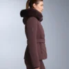 Chaqueta de esquí Primaloft® resistente al agua y de corte ajustado