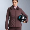Chaqueta de esquí Primaloft® resistente al agua y de corte ajustado