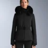 Chaqueta de esquí Primaloft® resistente al agua y de corte superajustado Chaqueta de esquí Primaloft® resistente al agua y de corte superajustado