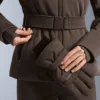 Chaqueta de esquí Primaloft® resistente al agua y de corte superajustado Chaqueta de esquí Primaloft® resistente al agua y de corte superajustado