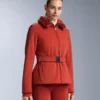 Chaqueta de esquí Primaloft® resistente al agua y de corte superajustado