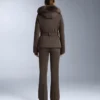 Chaqueta de esquí Primaloft® resistente al agua y de corte superajustado Chaqueta de esquí Primaloft® resistente al agua y de corte superajustado