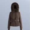 Chaqueta de esquí Primaloft® resistente al agua y de corte superajustado Chaqueta de esquí Primaloft® resistente al agua y de corte superajustado