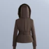 Chaqueta de esquí Primaloft® resistente al agua y de corte superajustado Chaqueta de esquí Primaloft® resistente al agua y de corte superajustado