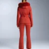 Chaqueta de esquí Primaloft® resistente al agua y de corte superajustado