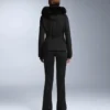 Chaqueta de esquí Primaloft® resistente al agua y de corte superajustado Chaqueta de esquí Primaloft® resistente al agua y de corte superajustado