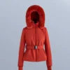 Chaqueta de esquí Primaloft® resistente al agua y de corte superajustado