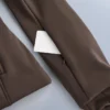Chaqueta de esquí Primaloft® resistente al agua y de corte superajustado Chaqueta de esquí Primaloft® resistente al agua y de corte superajustado