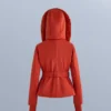 Chaqueta de esquí Primaloft® resistente al agua y de corte superajustado