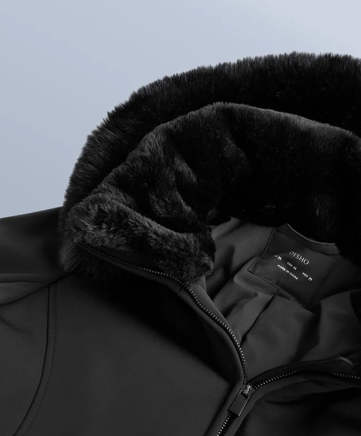 Chaqueta de esquí Primaloft® resistente al agua y de corte superajustado Chaqueta de esquí Primaloft® resistente al agua y de corte superajustado