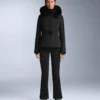 Chaqueta de esquí Primaloft® resistente al agua y de corte superajustado Chaqueta de esquí Primaloft® resistente al agua y de corte superajustado