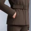 Chaqueta de esquí Primaloft® resistente al agua y de corte superajustado Chaqueta de esquí Primaloft® resistente al agua y de corte superajustado