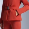 Chaqueta de esquí Primaloft® resistente al agua y de corte superajustado
