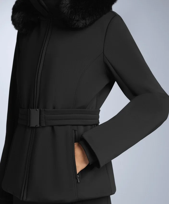 Chaqueta de esquí Primaloft® resistente al agua y de corte superajustado Chaqueta de esquí Primaloft® resistente al agua y de corte superajustado