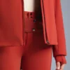 Chaqueta de esquí Primaloft® resistente al agua y de corte superajustado