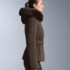 Chaqueta de esquí Primaloft® resistente al agua y de corte superajustado Chaqueta de esquí Primaloft® resistente al agua y de corte superajustado