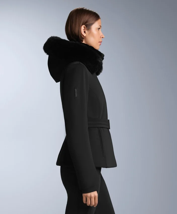 Chaqueta de esquí Primaloft® resistente al agua y de corte superajustado Chaqueta de esquí Primaloft® resistente al agua y de corte superajustado