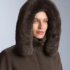 Chaqueta de esquí Primaloft® resistente al agua y de corte superajustado Chaqueta de esquí Primaloft® resistente al agua y de corte superajustado