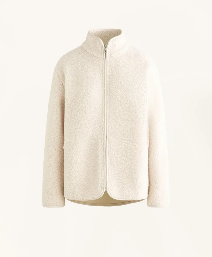Chaqueta de imitación de piel de oveja Chaqueta de imitación de piel de oveja