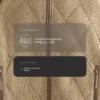 Chaqueta de imitación de piel de oveja con acolchado en forma de rombos Chaqueta de imitación de piel de oveja con acolchado en forma de rombos