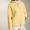 Chaqueta de imitación de piel de oveja con capucha Chaqueta de imitación de piel de oveja con capucha