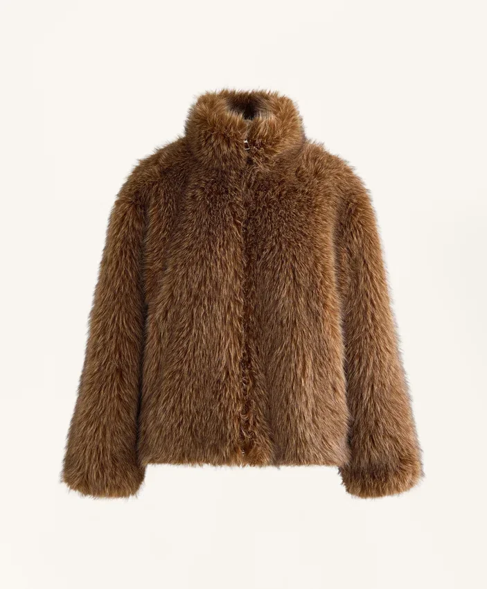 Chaqueta de piel sintética Chaqueta de piel sintética