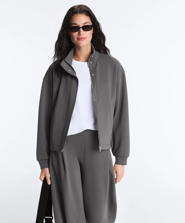 Chaqueta de piqué con algodón Chaqueta de piqué con algodón