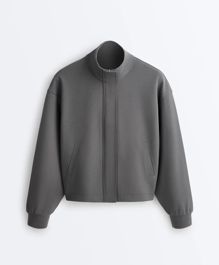 Chaqueta de piqué con algodón Chaqueta de piqué con algodón
