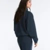 Chaqueta de piqué con ribete de algodón en contraste Chaqueta de piqué con ribete de algodón en contraste
