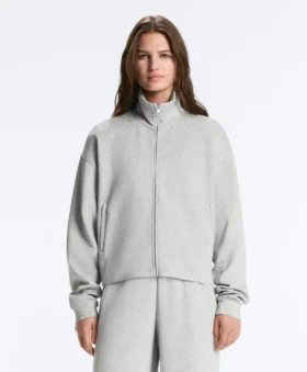 chaqueta de piqu melange 1 280x339 - Chaqueta de piqu&eacute; melange