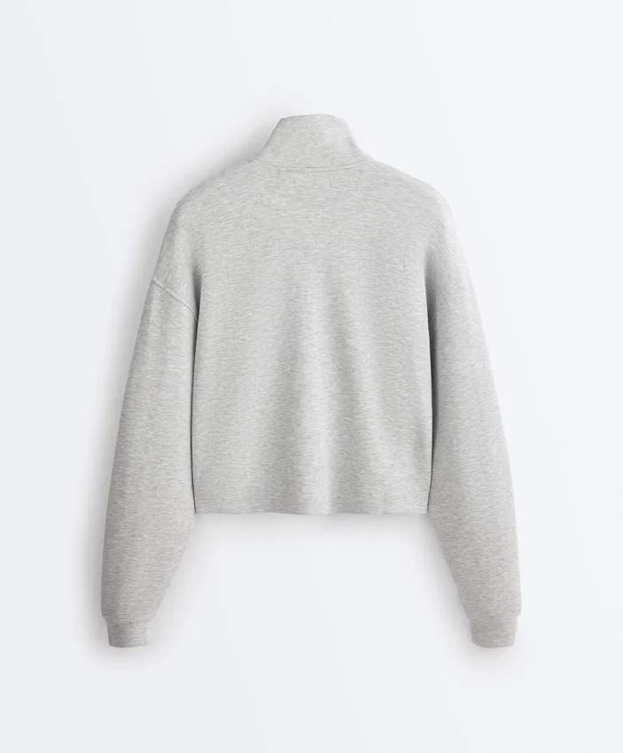 Chaqueta de piqué melange Chaqueta de piqué melange