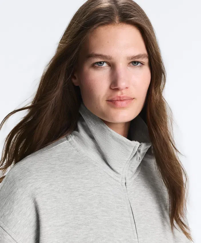 Chaqueta de piqué melange Chaqueta de piqué melange