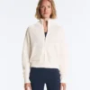 Chaqueta de punto calado