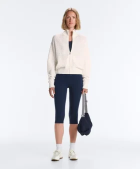 Chaqueta de punto calado