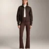 Chaqueta de punto con cuello acanalado Chaqueta de punto con cuello acanalado