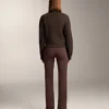 Chaqueta de punto con cuello acanalado Chaqueta de punto con cuello acanalado