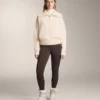 Chaqueta de punto con cuello alto
