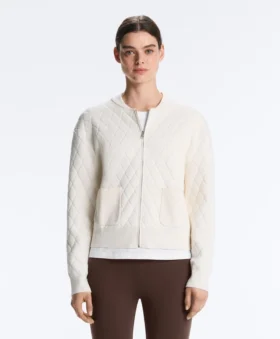 Chaqueta de punto con diseño Argyle