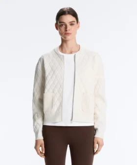 Chaqueta de punto con diseño Argyle