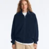 Chaqueta de punto de cuello alto