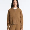Chaqueta de punto estructurada con capucha Chaqueta de punto estructurada con capucha