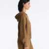 Chaqueta de punto estructurada con capucha Chaqueta de punto estructurada con capucha