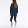 Chaqueta de sarga con rayas laterales