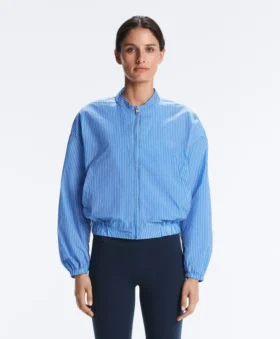 Chaqueta deportiva a rayas