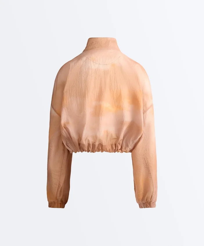 Chaqueta deportiva con estampado tie-dye Chaqueta deportiva con estampado tie-dye