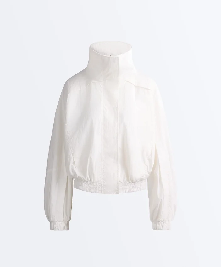 Chaqueta deportiva de cuello alto repelente al agua Chaqueta deportiva de cuello alto repelente al agua