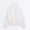 Chaqueta deportiva de cuello alto repelente al agua Chaqueta deportiva de cuello alto repelente al agua