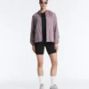Chaqueta deportiva iridiscente