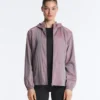 Chaqueta deportiva iridiscente