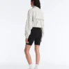 Chaqueta elástica a rayas